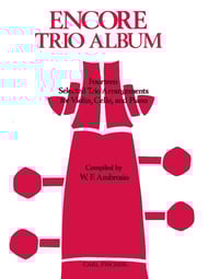 ENCORE TRIO ALBUM VIOLIN/CELLO/PIAN cover